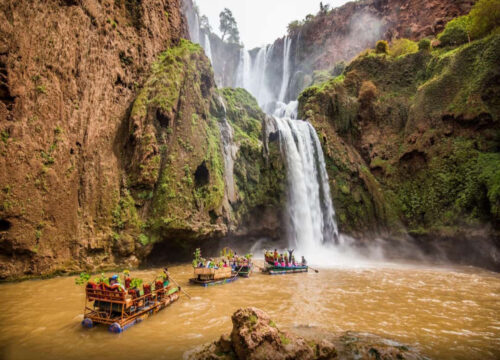 Ozoud Waterfalls: Guided Hike & Boat Tour from Marrakech 