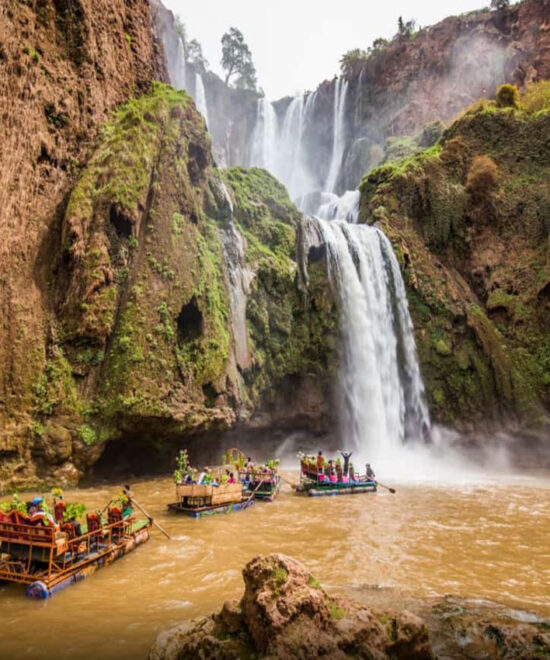 Ozoud Waterfalls: Guided Hike & Boat Tour from Marrakech 