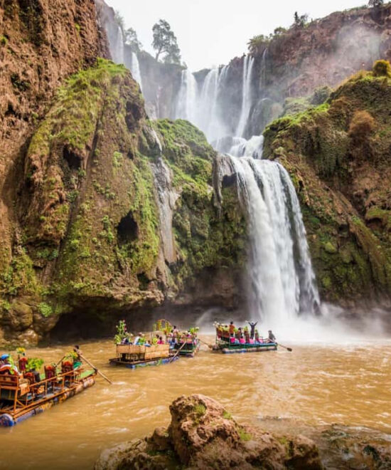 Ozoud Waterfalls: Guided Hike & Boat Tour from Marrakech 