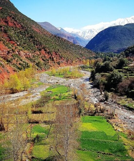 Atlas mountains and 5 Valleys tour from Marrakech.